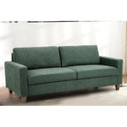 Ensemble canapé et causeuse 2 pièces de style moderne du milieu du siècle, 4 couleurs, avec coussins réversibles pour 3 personnes et plus