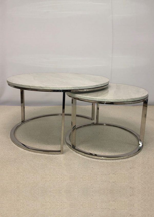 TABLE BASSE MADRID SILVER